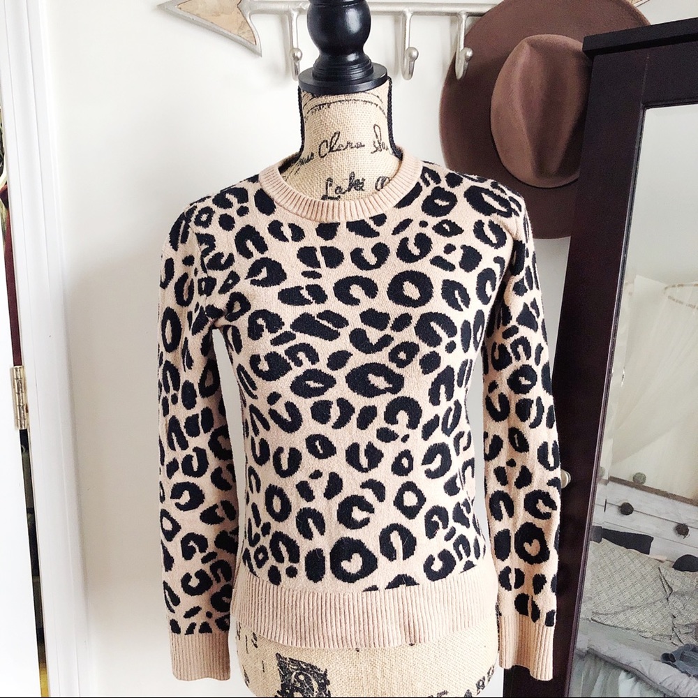 ✨Animal Print Sweater✨